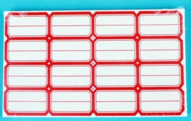 自粘性標(biāo)簽